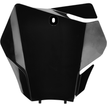 Front # Plate- GasGas MC125/250F/450F, EX300/250F-450F black