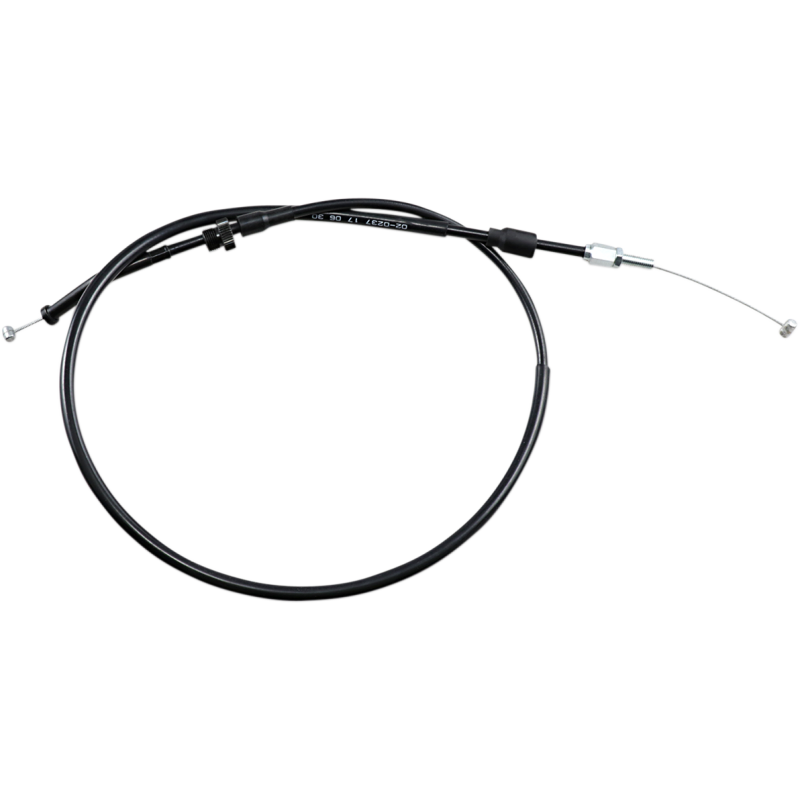 THROTTLE CABLE BLACK VINYL