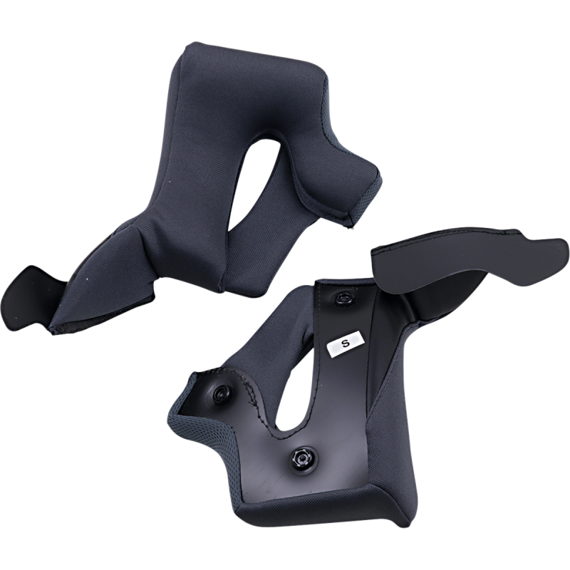 WARRANT CHEEK PADS BLK SM