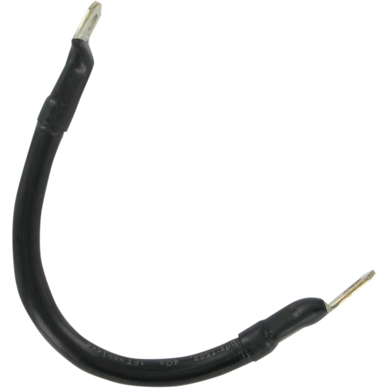 9" TRANS/BLACK BATTERY CABLE