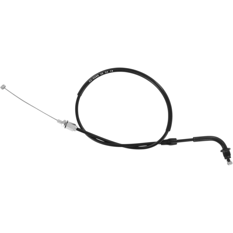 THROTTLE CABLE BLACK VINYL