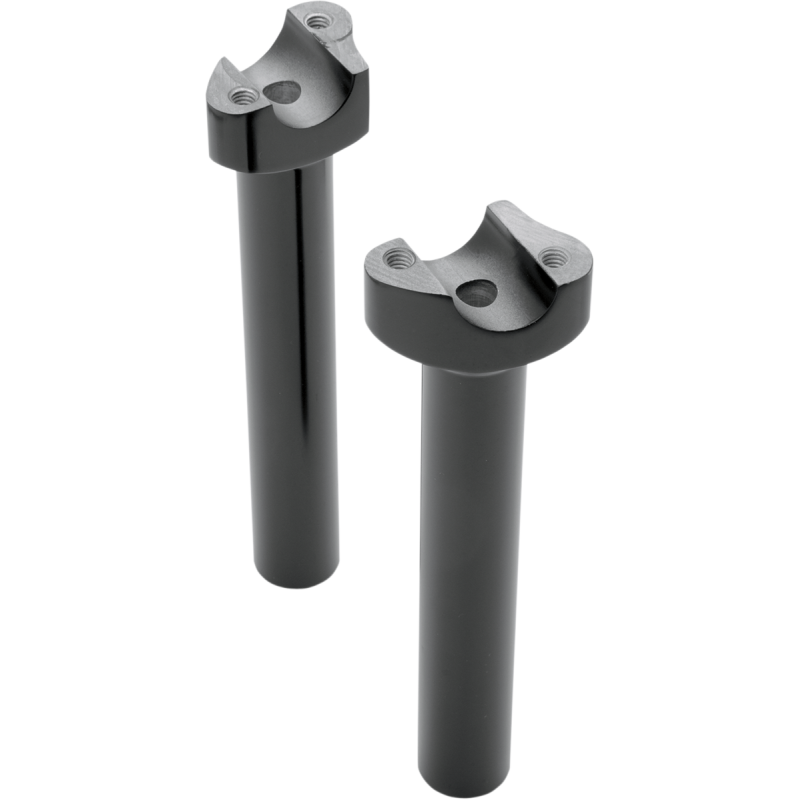 8" BLACK RISERS