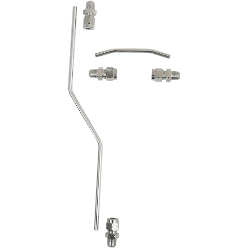66-84 B/T TOP OIL LINE KIT CHR DRAG
