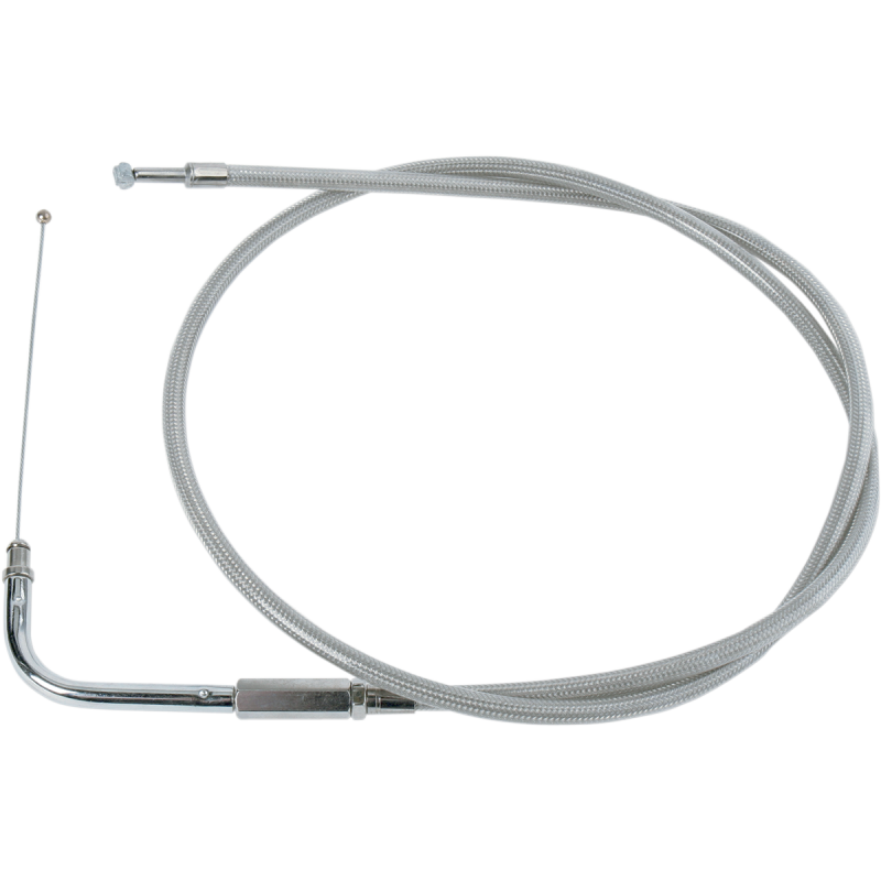 S/STEEL FL THROTTLE CABLE