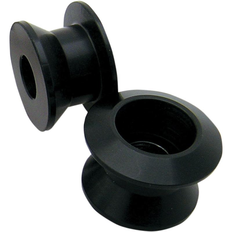 Sportbike Swingarm Spools-Black (Kt)