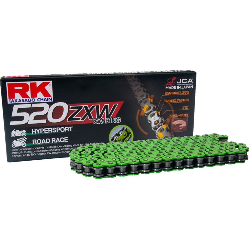 CHAIN RK MM520ZXW-120 GREEN