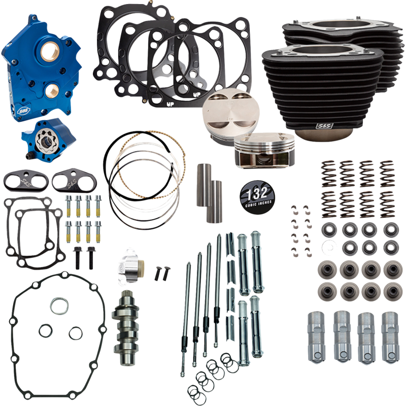 POWERPAK OILCOOL 4.320"BORE 4 1/2"STROKE 550G CAM