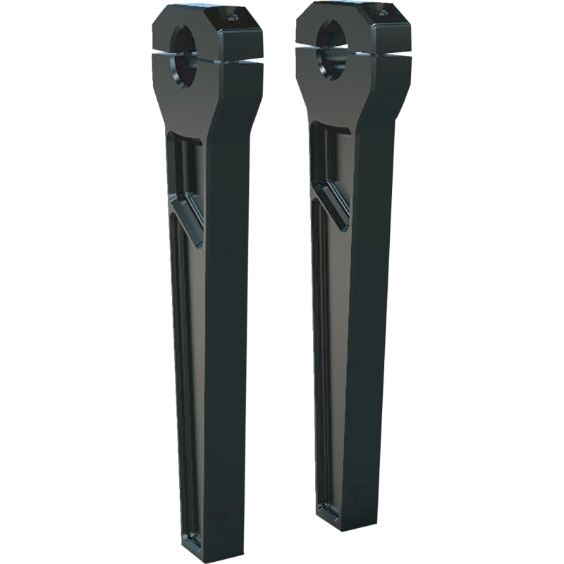 RISER 1"CLMP 10" BLK BLK