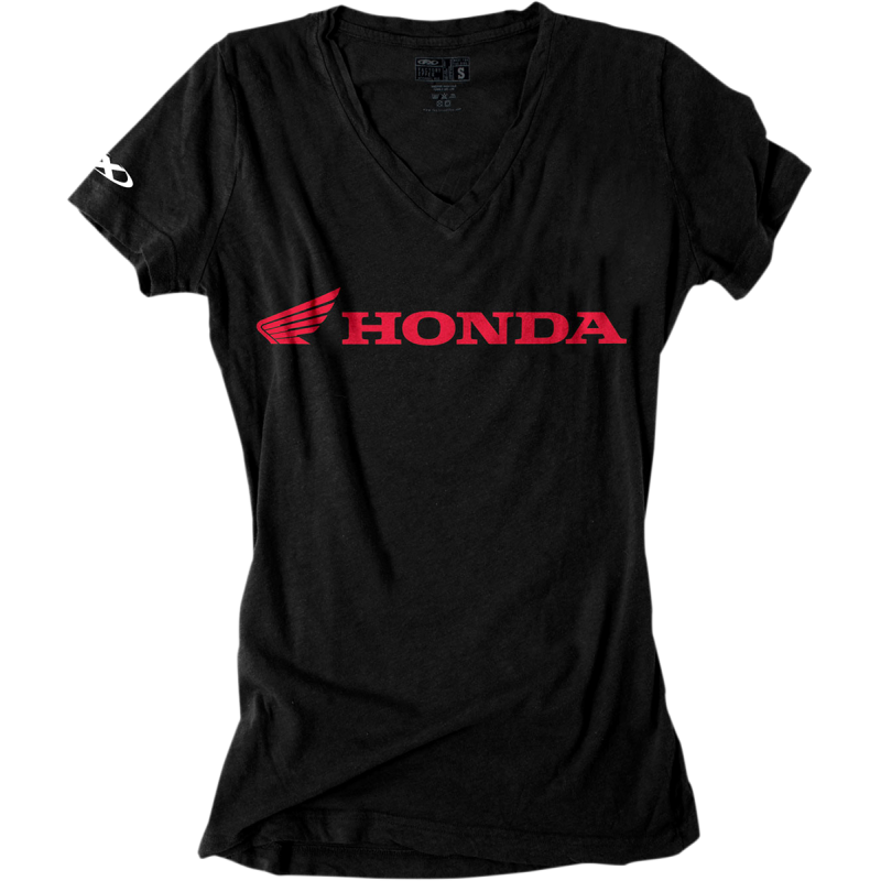 TEE HONDA WMN BLACK MD