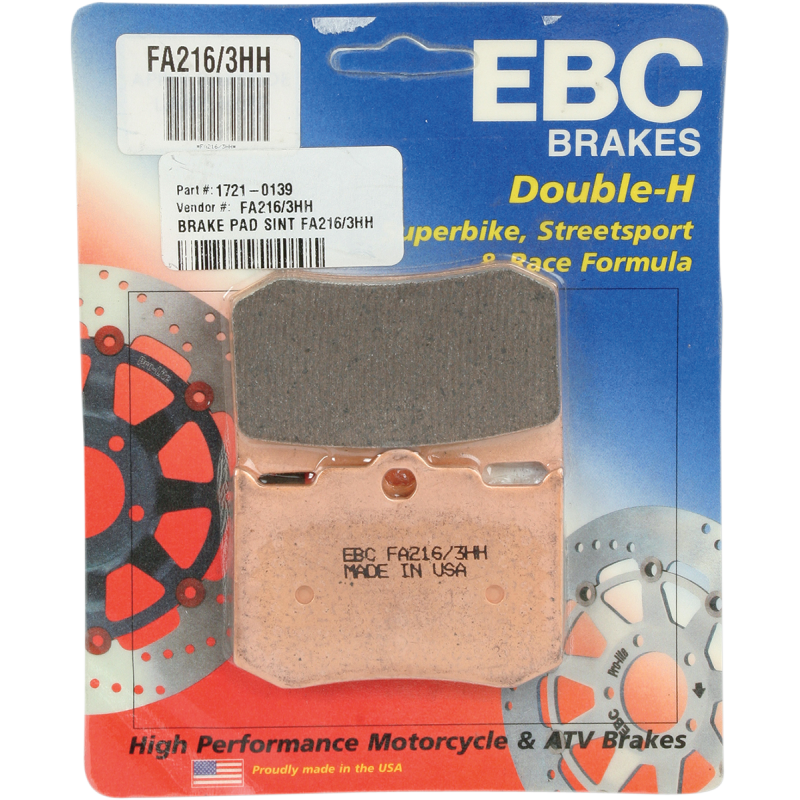 FA216/3HH SINTERED PAD