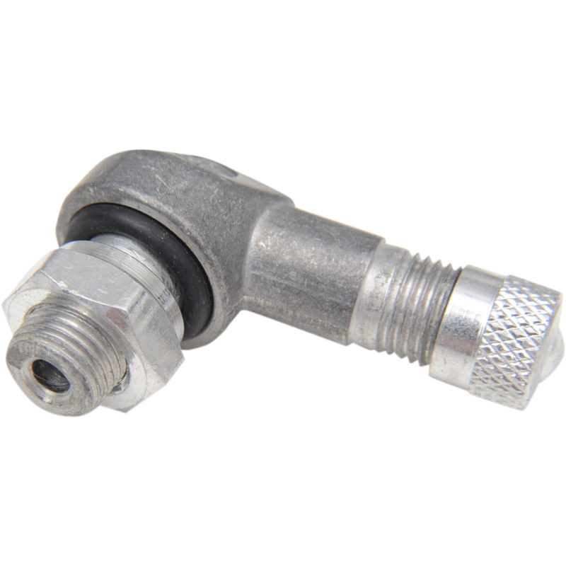 8 MM METAL 90 VALVE STEM, SILV