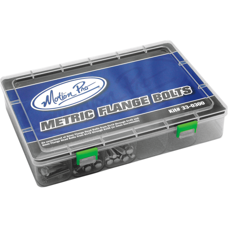 METRIC FLANGE HEAD BLT H/WARE KIT/150 PC