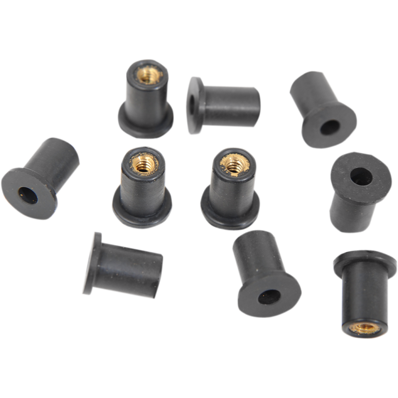 NUT WELL (5210)6-32 10PK