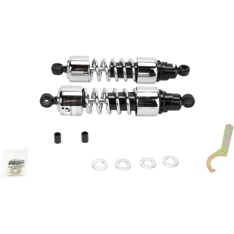 Shocks - 412 Cruiser Series - Chrome - 13" - Heavy Duty