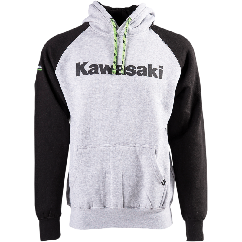 HOODY KAW FLY K BK/HT 2X