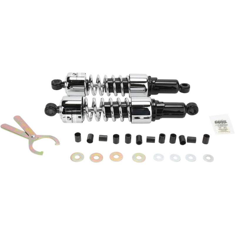 Shocks - 412 Cruiser Series - Chrome - 14.25" - Standard