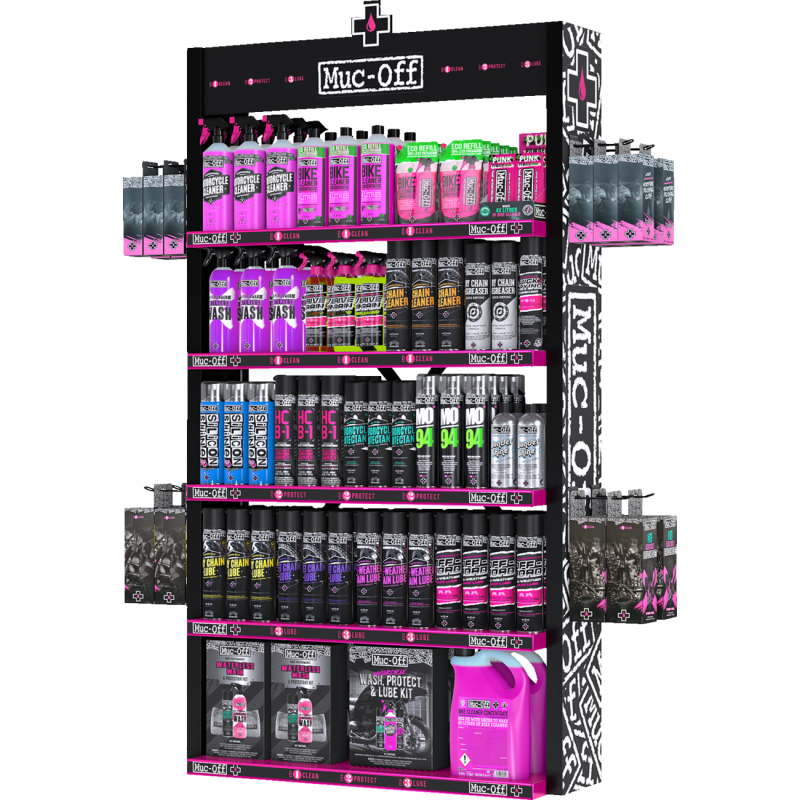 MUC-OFF DOUBLE DISPLAY RACK
