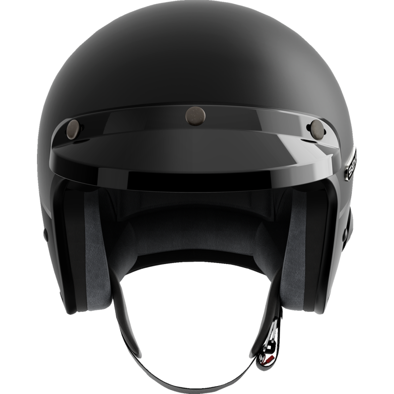 SURGE OPEN-FACE MESH MATTE BLACK/GLOSSY BLACK L