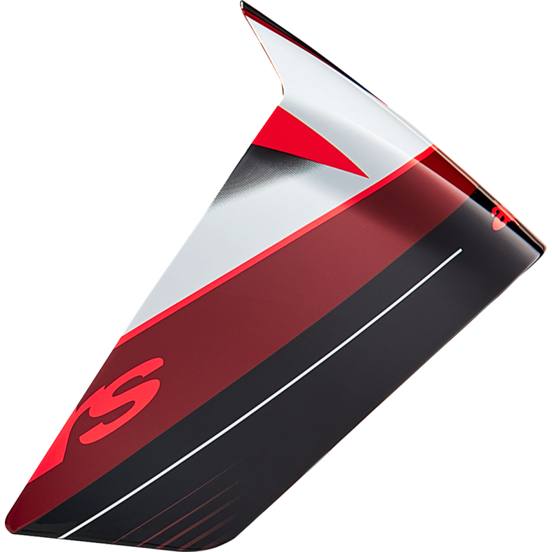 S-R10 TEAM RACE SPOILER - BLK/RD/WHT