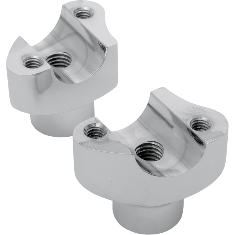 1.7" CHROME RISERS (PR)