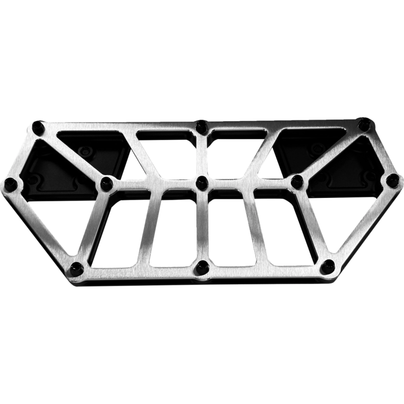 NXL DRIVER FLOORBOARDS W/STAINLESS TOP BLACK
