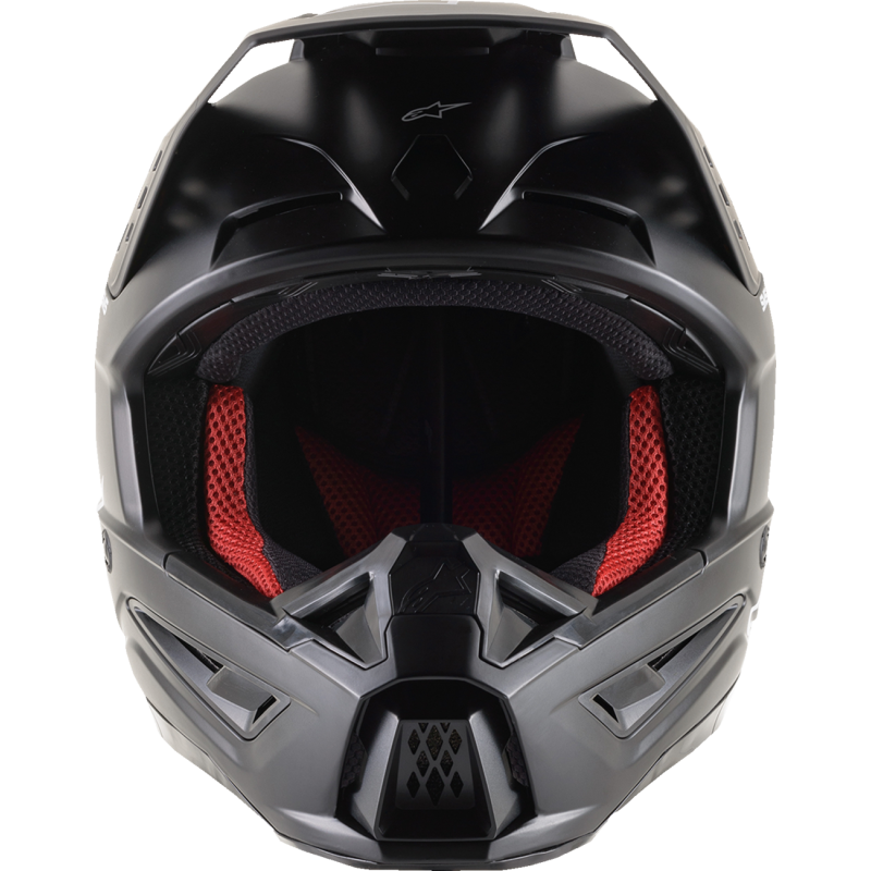 HELMET SM5 SOLID BLACK 2X