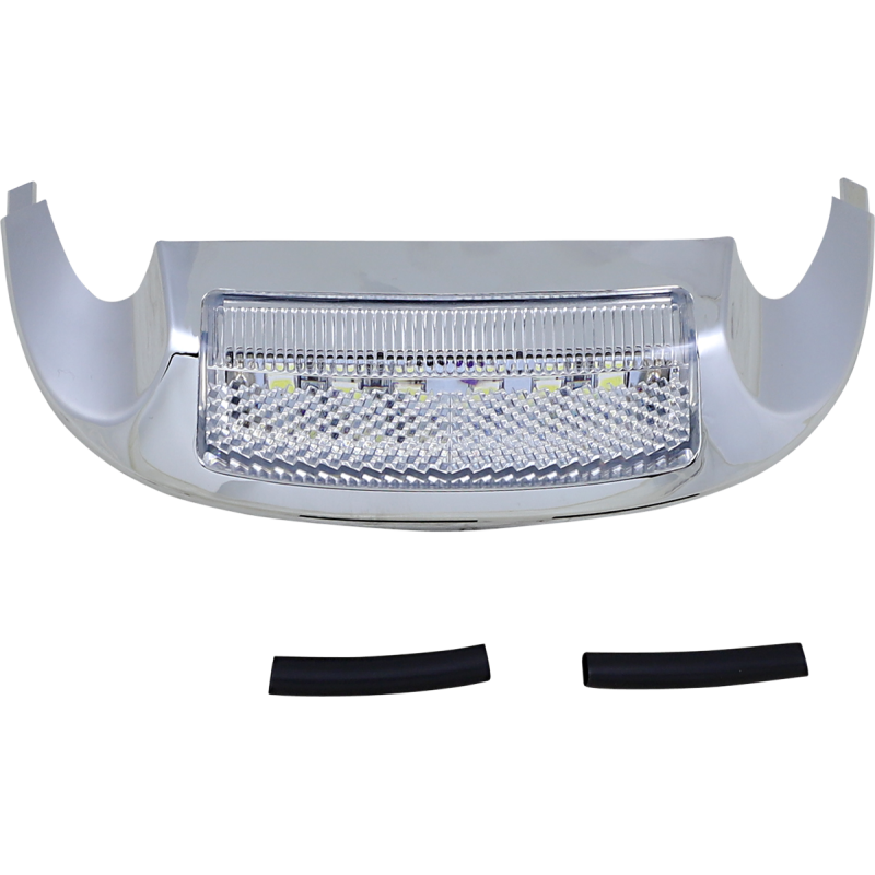 14-19 FLHR TIP FENDER WHT/CLR GBLK