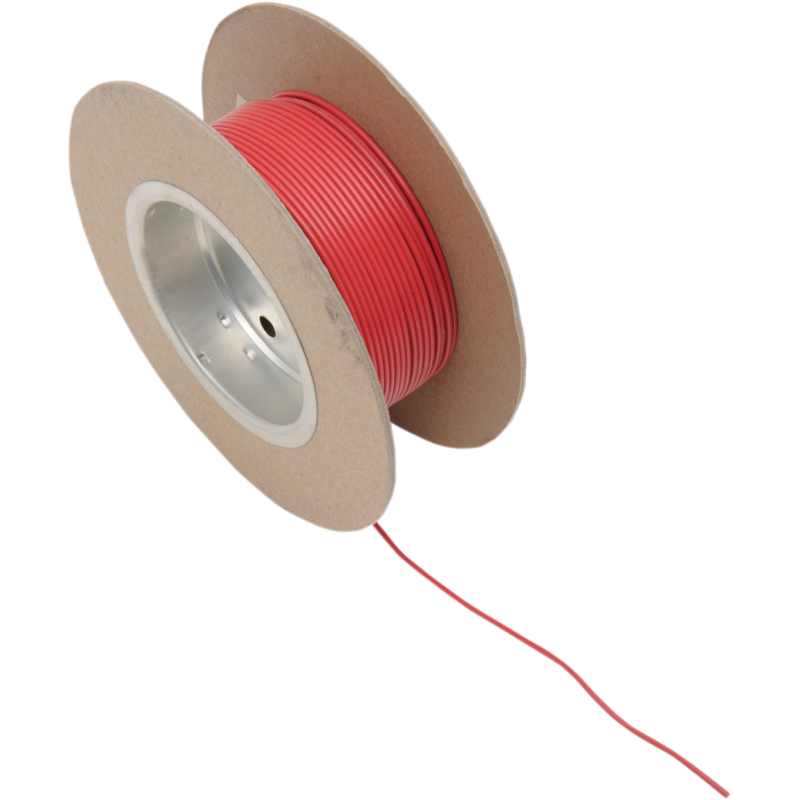 WIRE 18G 100' RED