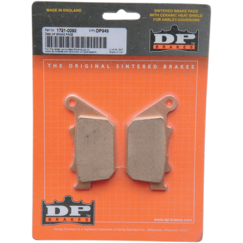 DP949 STANDARD COMPOUND BRAKE PAD SET