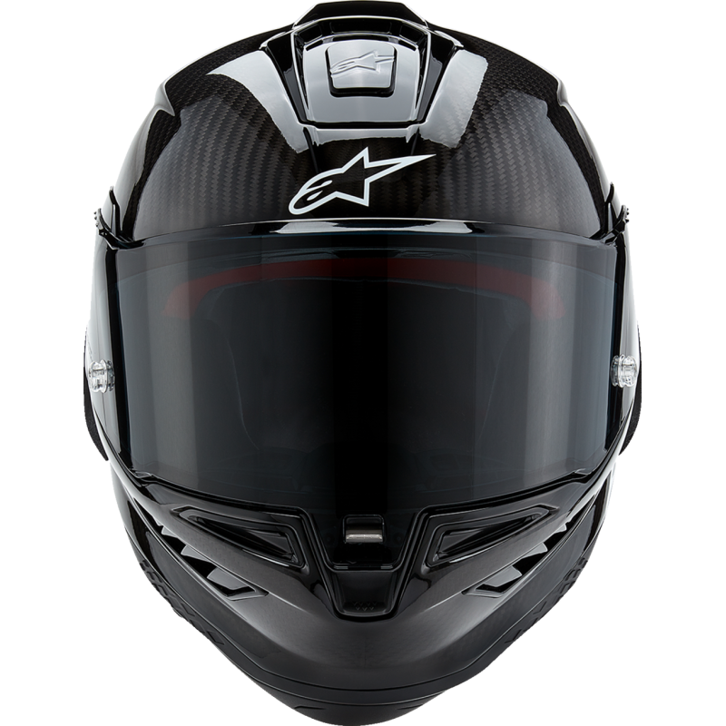 S-R10 SOLID HELMET BLK CARB M&G M