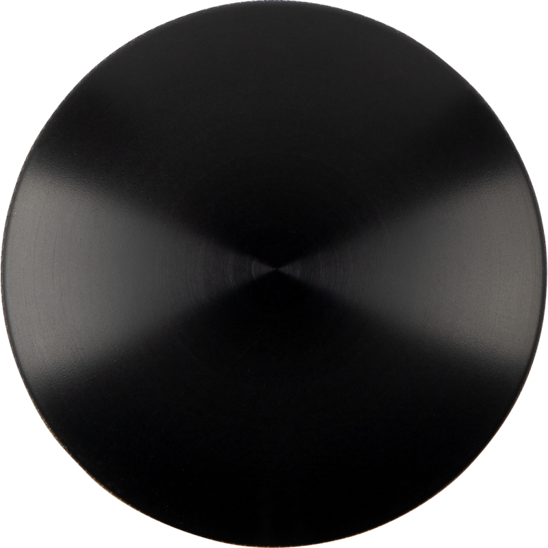 CAP FUEL KNURL BLK 96-18