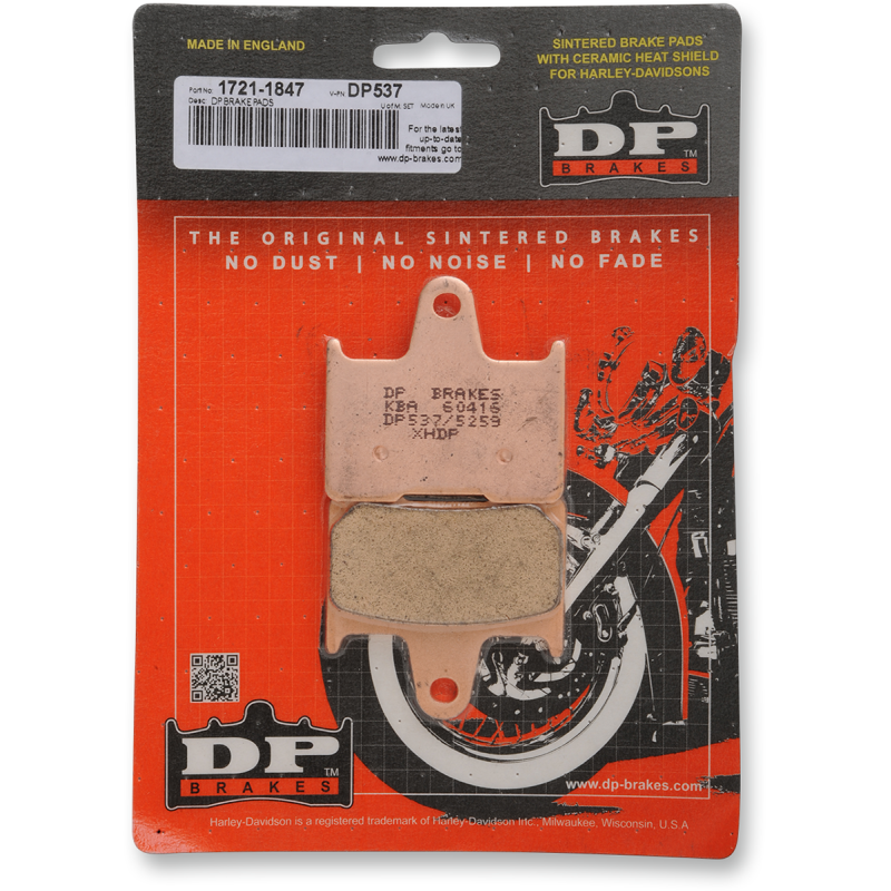 DP537 STANDARD COMPOUND BRAKE PAD SET