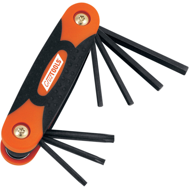 FOLDING HEX/TORX KEY SET