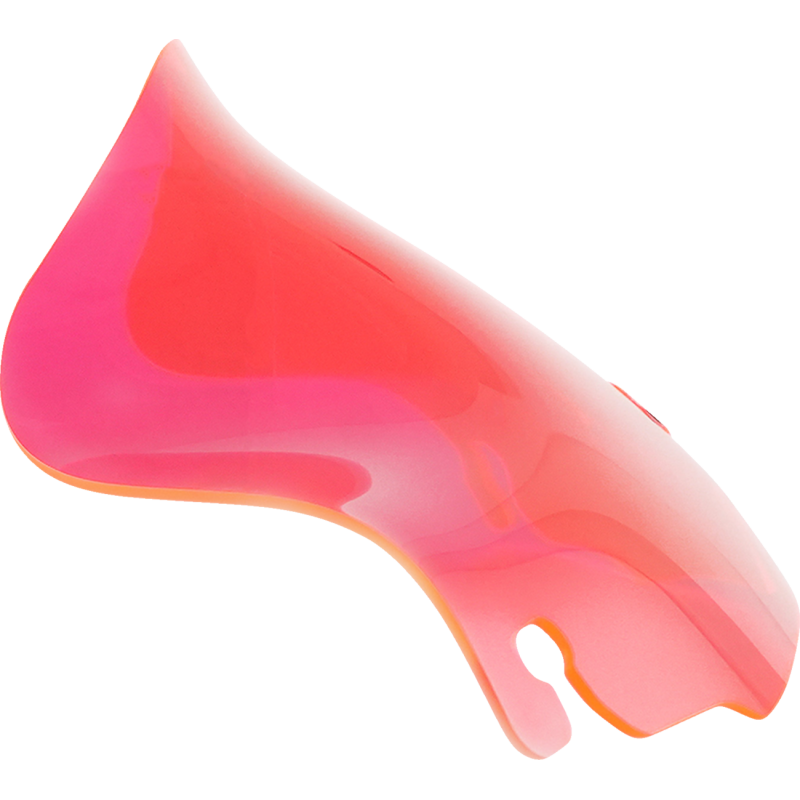 Kolor Flare WINDSHIELD FLH 6.5" Pink Ice