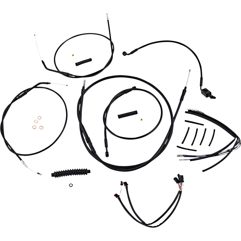 Control Cable Kit - XR - Black