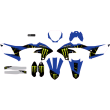 Cmplt kit Monster Energy Slash -YZF250(24) 450(23-24) WHT BG