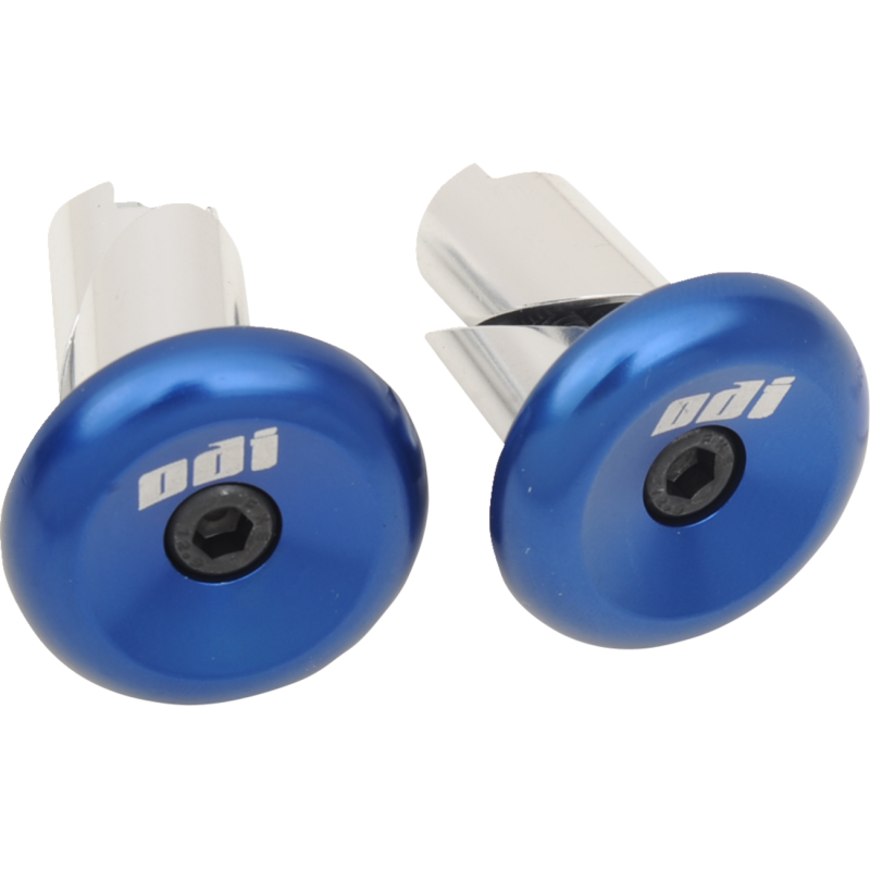 BAR END ALUMINUM BL