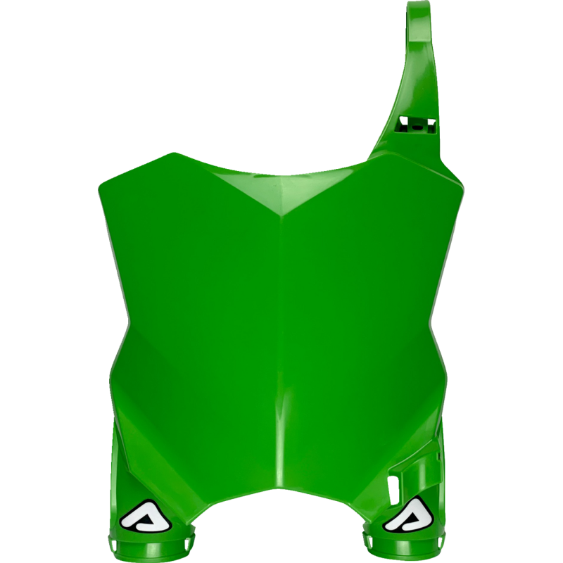 FRONT NUMBER PLATE RAPTOR KXF GREEN