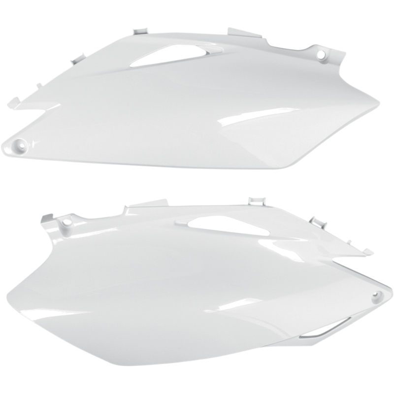 CRF 450 2009 SIDE PANELS WHITE