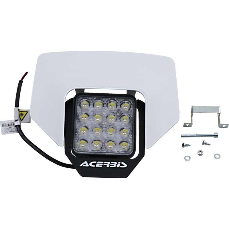 HEADLIGHT VSL KTM WHT