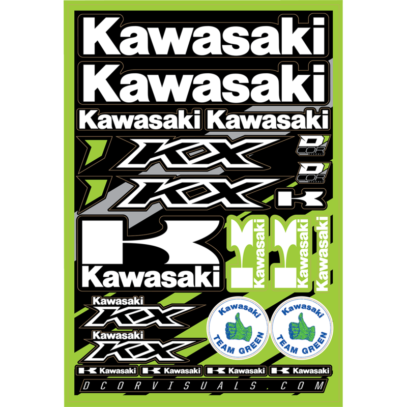 DECAL SHEET KAWASAKI