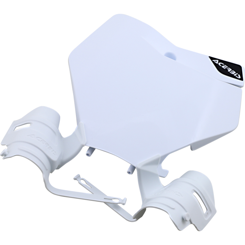 PLATE FRT # KTM WHT