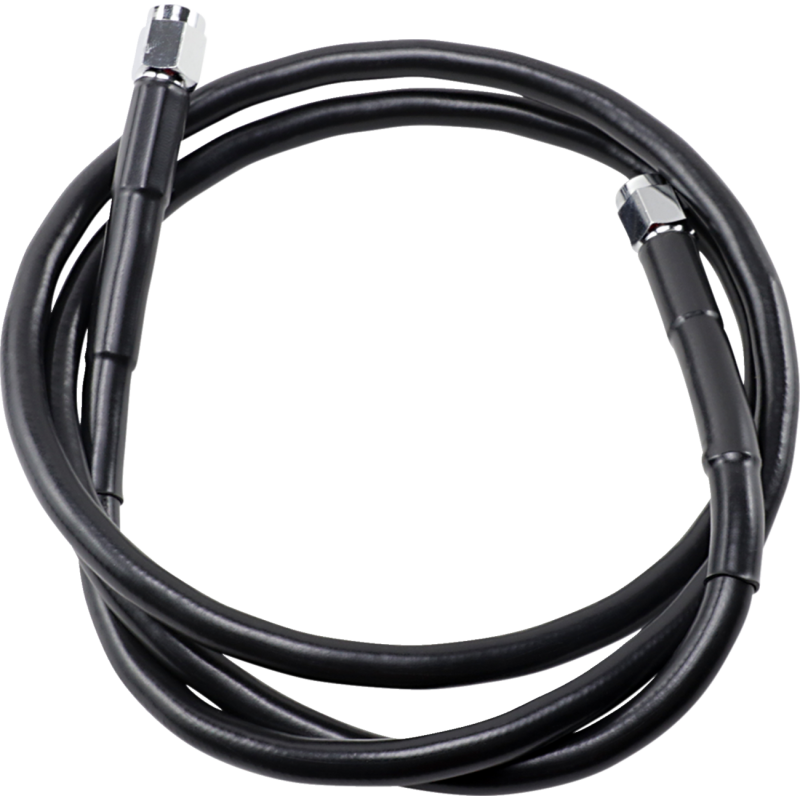 BLACK S/S BRAKE LINE 45"