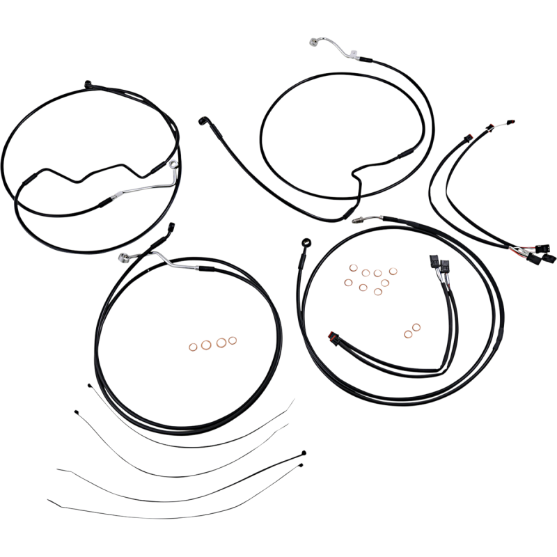 Control Cable Kit - XR - Black
