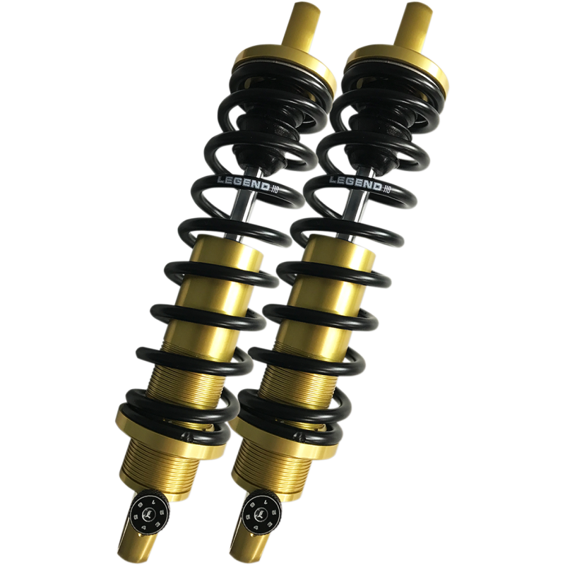 SHOCKS REVO-A  99-25 FLHT 12" GOLD ANO