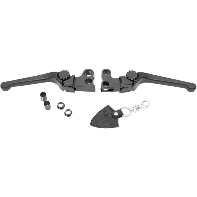 08-13 FLHT Anthem Lever SET  BLK