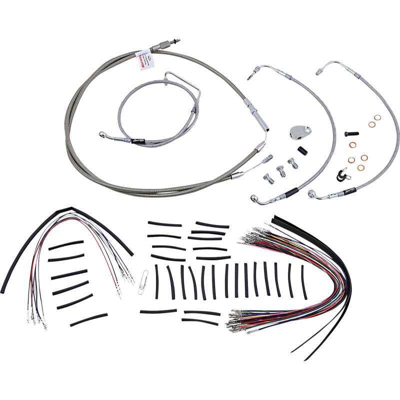 08-13 FLH 15" CABLE CONTROL KIT S/S
