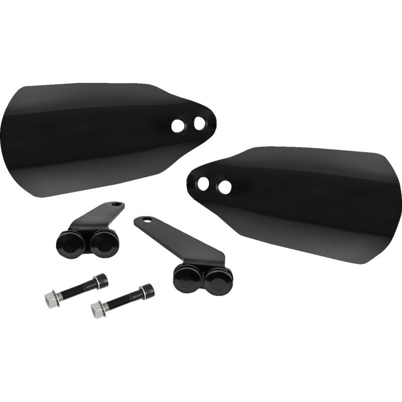 HAND GUARDS 24+ FLHX BLK