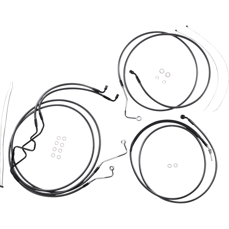 KARBONFIBR  Handlebar Installation Kit - 10" -17-20 FLTR