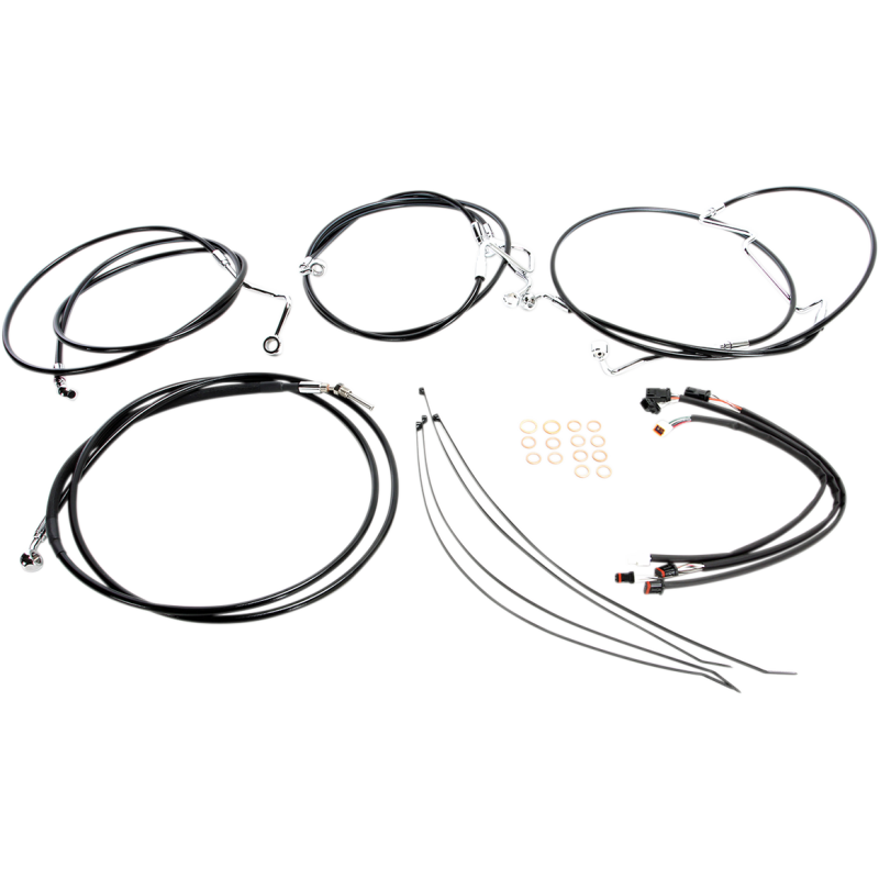 Control Cable Kit - XR - Black